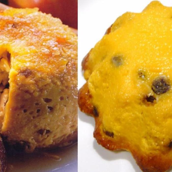 Budincă din panettone cu prune și vanilie. Desertul ideal, care se prepara foarte rapid. Trucul gospodinelor italiene