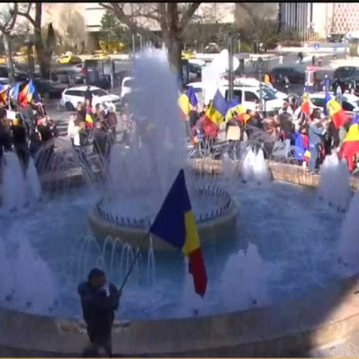 Protest nou, împotriva restricțiilor COVID, în București
