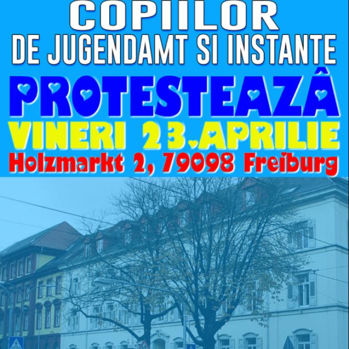 Românii din Germania, protest împotriva abuzurilor comise în cazul Piei, fetița răpită de lângă mama sa 