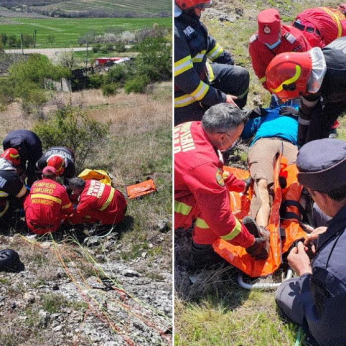 Român, rănit după a căzut cu parapanta în județul Prahova