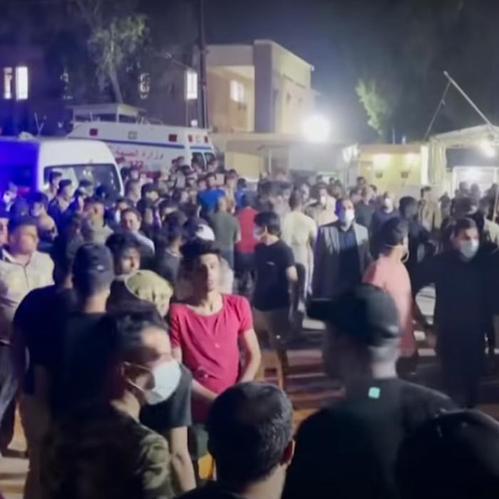 Explozie la un spital COVID, de la un tub de oxigen. Zeci de persoane au murit - VIDEO