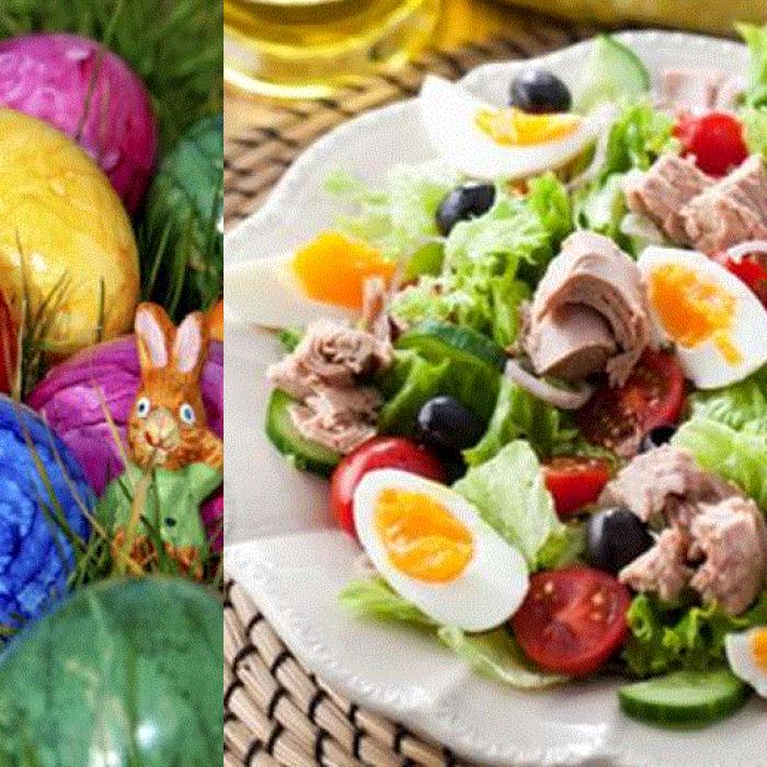 Salată cu ton și ouă fierte, rămase de la Paște. O rețetă rapidă și delicioasă. Ingredientul care îi dă o aromă deosebită