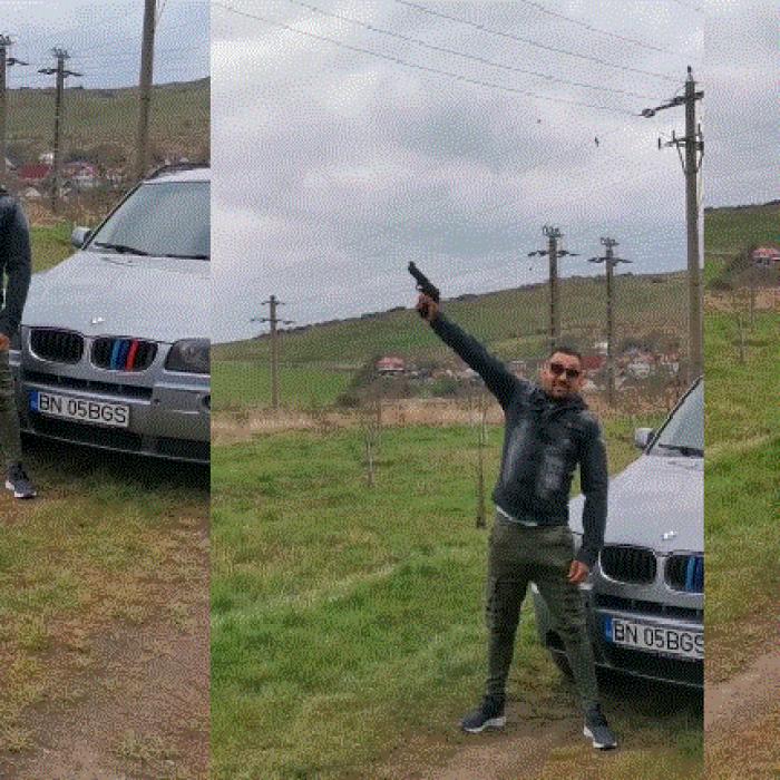 Un român a fost reținut, după ce s-a lăudat pe Facebook că are un pistol „pentru duşmani”
