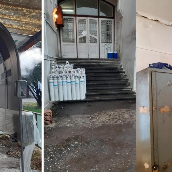 „Pericol de explozie la Spitalul Județean Mureș“. Imaginile care au scandalizat opinia publică