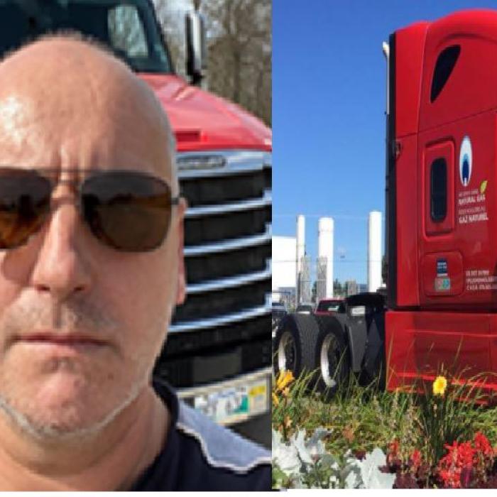 Canada. Un șofer român de camion a primit titlul de Înger al Drumului. Daniel a salvat un coleg, rănit grav într-un accident rutier