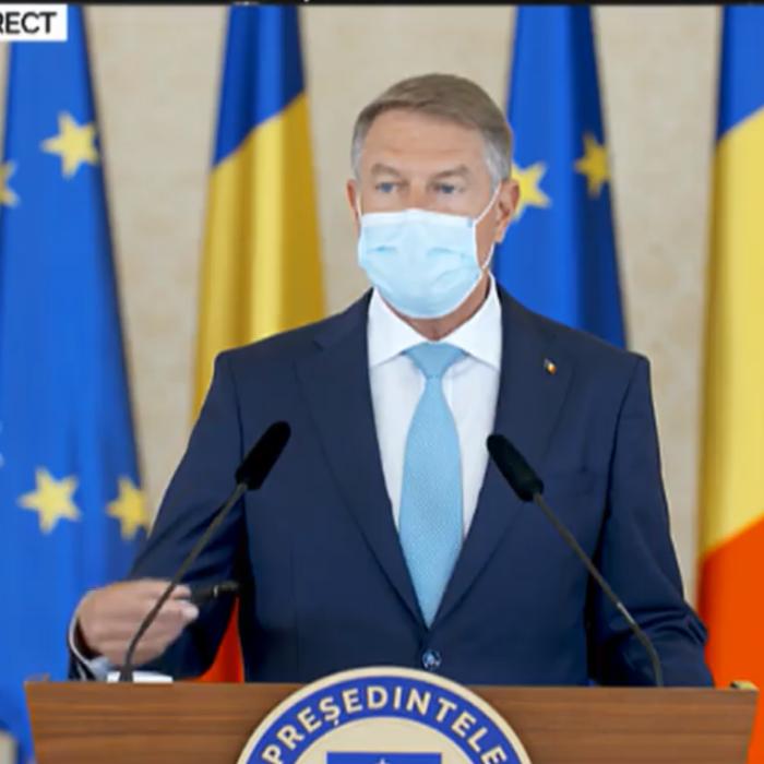 Klaus Iohannis anunță ridicarea restricțiilor privind circulația pe timp de noapte