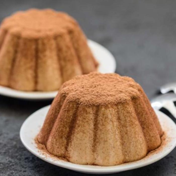 Budincă de cafea, fără ouă. Un desert răcoros, perfect pentru sezonul cald