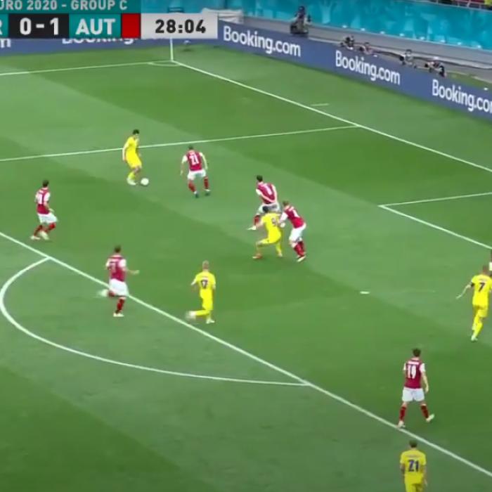 EURO 2020. Austria s-a calificat în optimi după ce a învins Ucraina la București