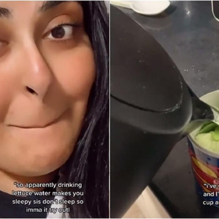 Noul trend pe TikTok: Bei fiertură de salată ca să adormi mai ușor. Ce spun studiile - VIDEO