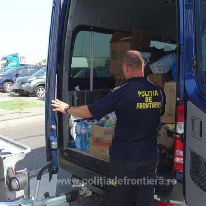 Microbuz, oprit la vama Calafat. Șoferul bulgar s-a ales cu dosar penal