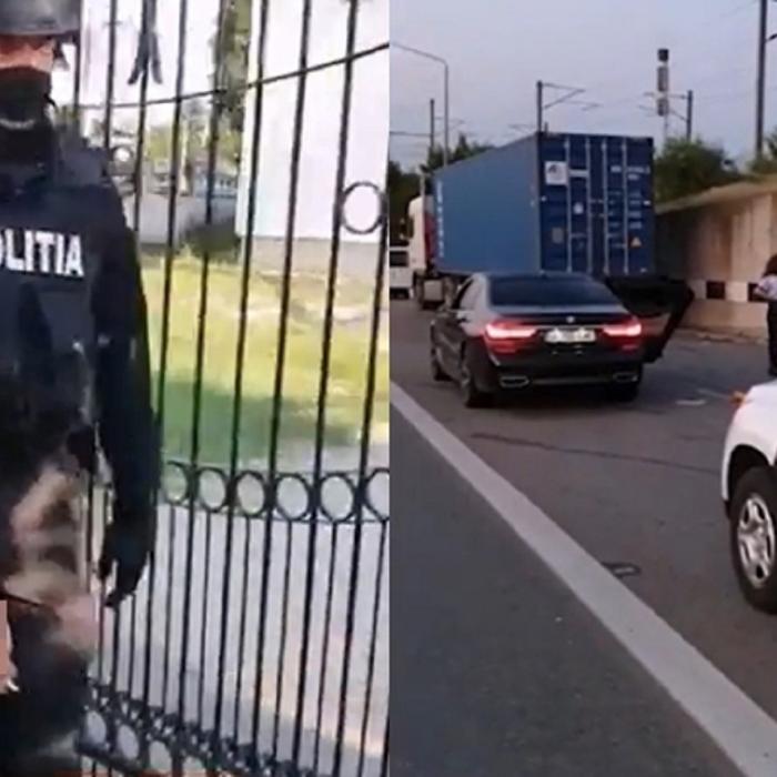 Elvis Pian, fratele lui Emi Pian, reţinut de Poliţie pe autostrada Soarelui