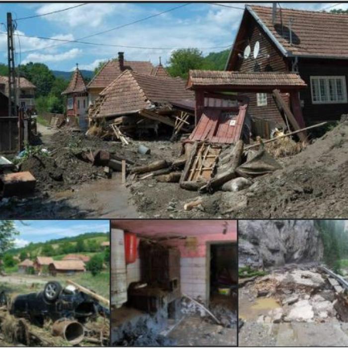 Mobilizare EXEMPLARĂ. Şoferii de TIR se unesc pentru a ajuta sinistraţii din zonele inundate din România