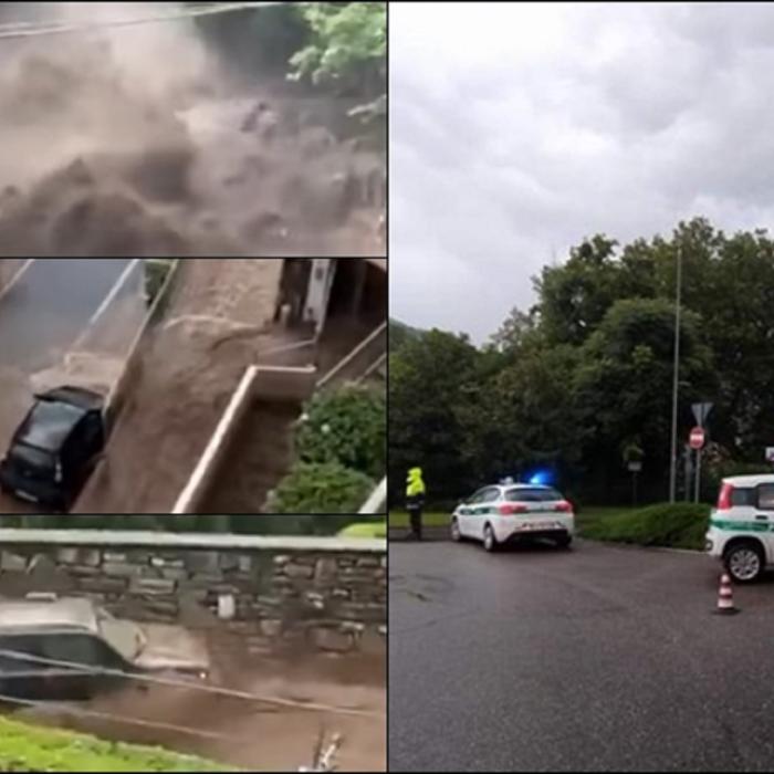 Furtuni puternice în Italia. Mai mulți locuitori, izolaţi