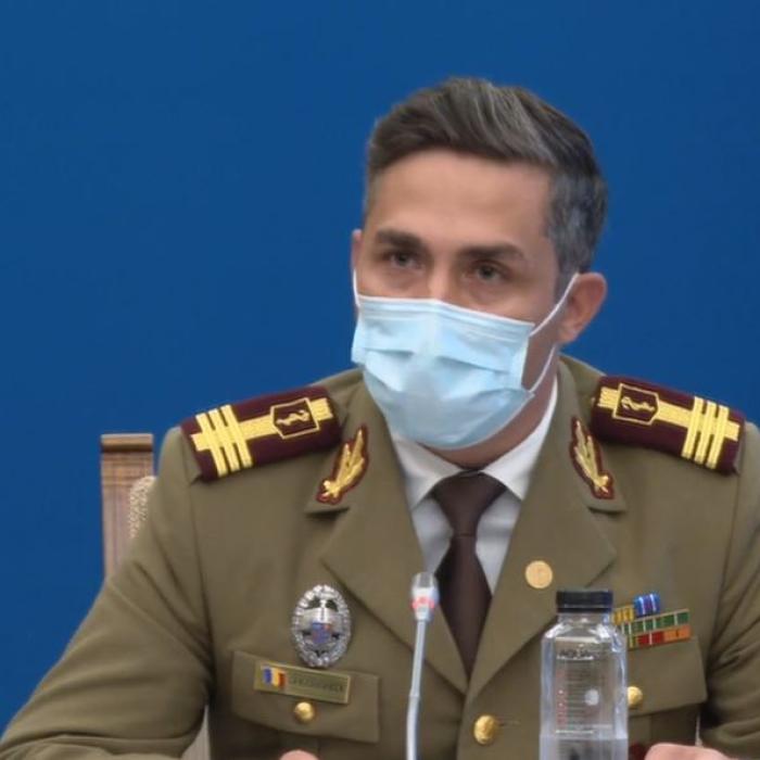 Valeriu Gheorghiță: Peste 80% dintre cazurile COVID sunt cu varianta Delta, la pacienții nevaccinați