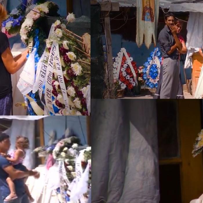 Scene cutremurătoare la Ploiești. Gemenii care au căzut de la etajul 10, conduși, azi, pe ultimul drum 
