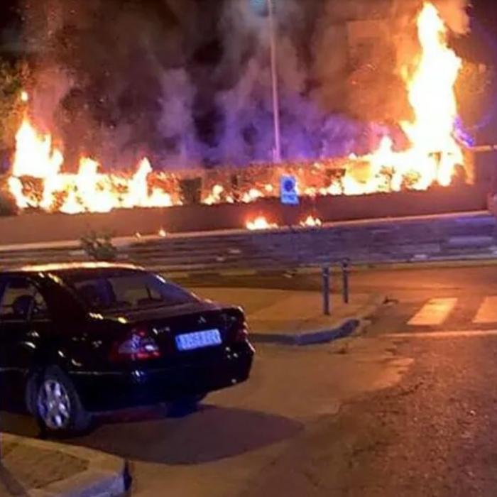 Spania. Un român piroman ar putea ajunge la închisoare. Bărbatul a incendiat o stație de autobuz