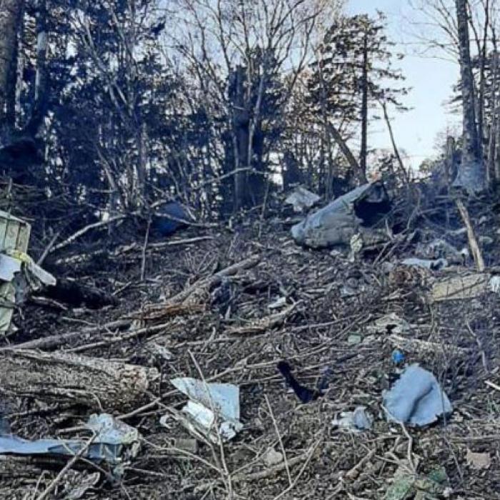 Un avion s-a prăbușit în Rusia. Toate persoanele aflate la bord au murit - VIDEO