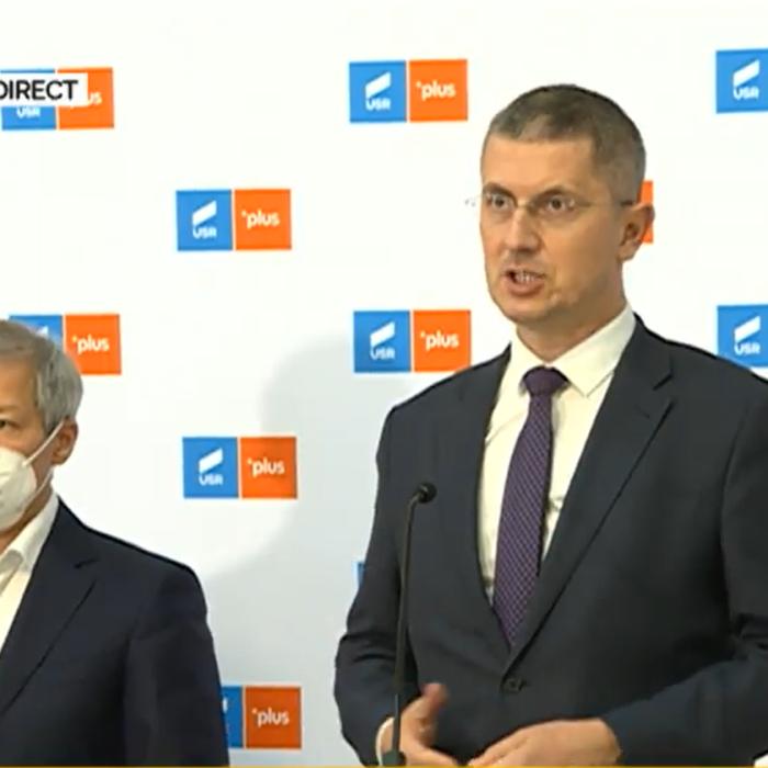 USR PLUS, lovitură pentru Cîțu în ziua Congresului PNL: "Nu ne întoarcem la guvernare, indiferent de ce spune 'Echipa câștigătoare' "