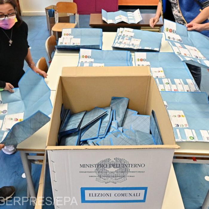 Alegeri locale în Italia. Participare fără precedent în ultimii 20 de ani