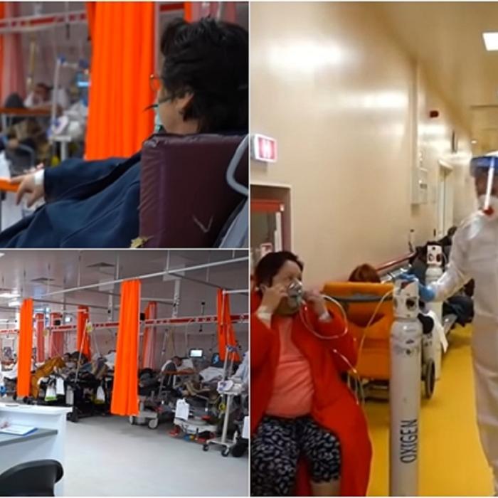 Unitatea de primiri urgențe de la „Bagdasar Arseni”, sufocată de pacienți infectați cu SARS-Cov-2. Imagini revoltătoare