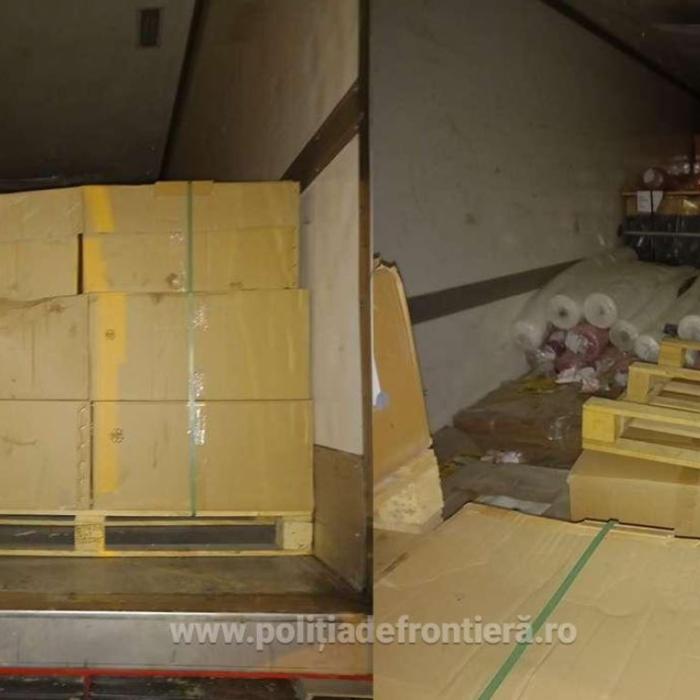 Două tiruri, oprite la ieșirea din România. Doi șoferi s-au ales cu dosare penale 