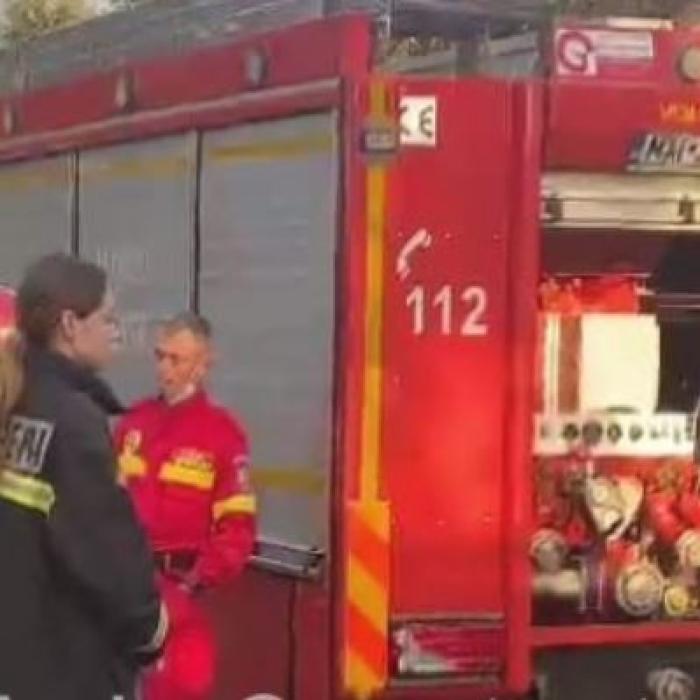 Panică într-un centru comercial. Incendiu pornit de la un aparat de climatizare, stins înainte de sosirea pompierilor