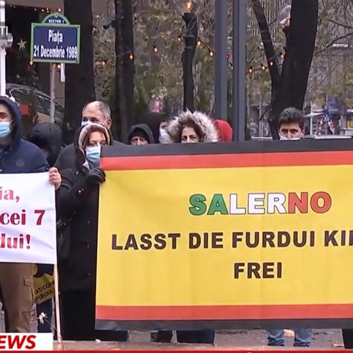 Drama unei familiei de români din Germania scoate românii la protest, în Piața Universității: Familia Furdui a rămas fără cei șapte copiii