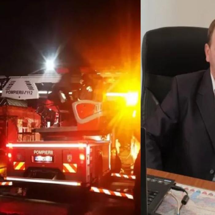 Primarul din Argeş, dispărut după ce sediul primăriei a luat foc, a fost găsit. Bărbatul ar fi încercat să se sinucidă
