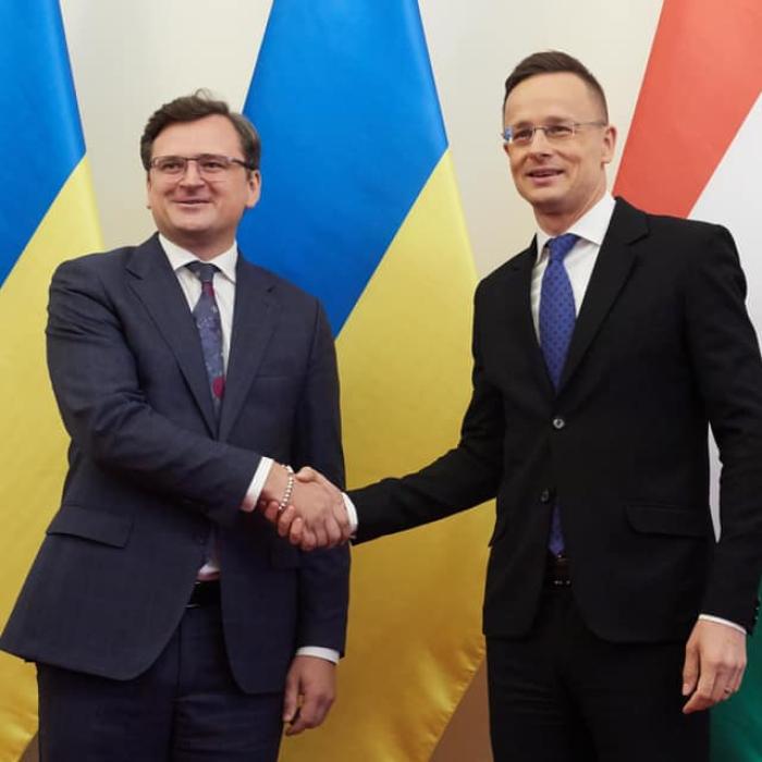 Miniştrii afacerilor externe ungar şi ucrainean speră că 2022 va fi un an mai bun pentru relaţiile bilaterale