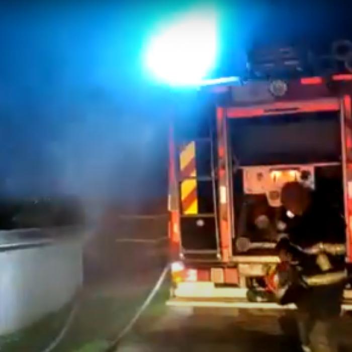 Doi români, morți după ce casa le-a luat foc, lângă Dâmbovița