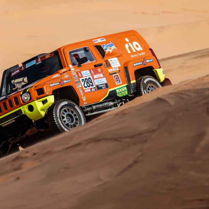 Raliul Dakar 2022: Cele două echipaje româneşti, în top 60 înaintea ultimei etape