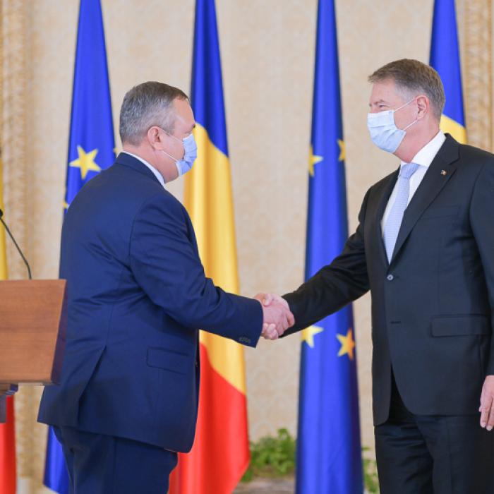 Klaus Iohannis, primul mesaj după suspiciunile cu teza de doctorat plagiată a lui Ciucă
