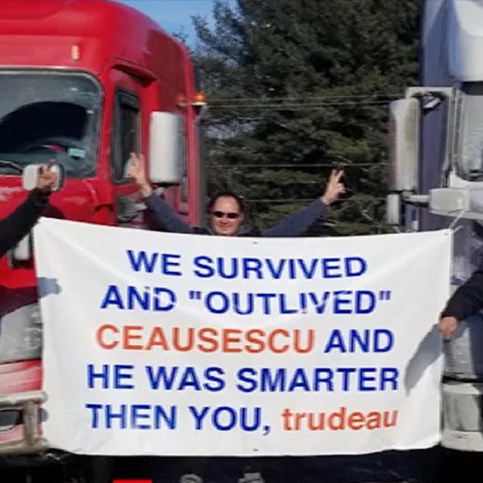 Canada. Zeci de români, la protestul camionagiilor: „Sincer, ne-am săturat!” 