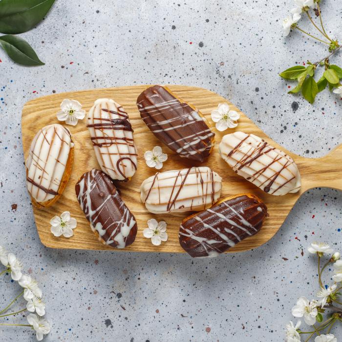 Mini eclere pufoase. Rețeta super specială, sfaturi și trucuri pentru a vă ieși perfecte. Uită de aluatul uscat, cauciucat și fără gust
