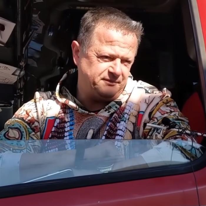 VIDEO viral cu un șofer de origine română, participant la protestul camionagiilor din Canada: "Mă duc acasă glorios ca Cezar"