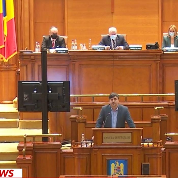 George Simion, protagonistul unui nou scandal în Parlament: „Este o caricatură!“ / Popescu: „Se comportă ca un separatist“