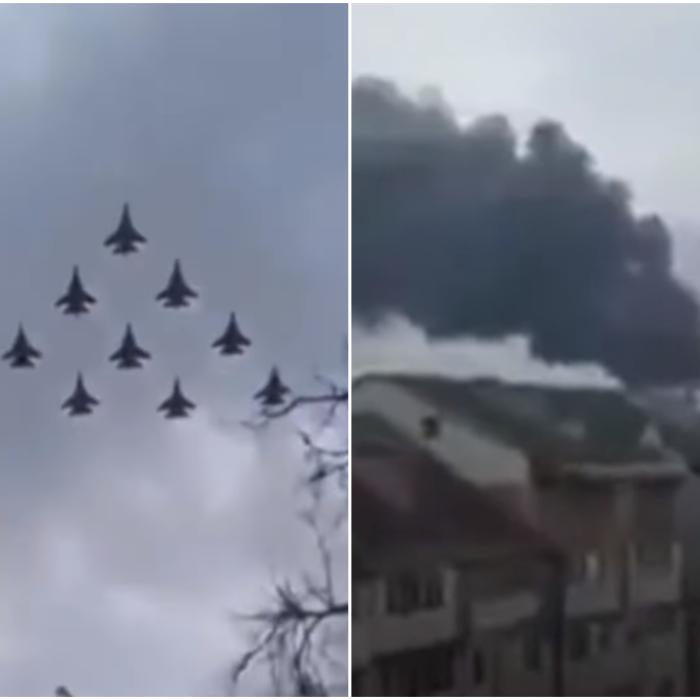 Cel puţin opt morţi în Ucraina. Explozii în şapte oraşe mari de la începutul atacului