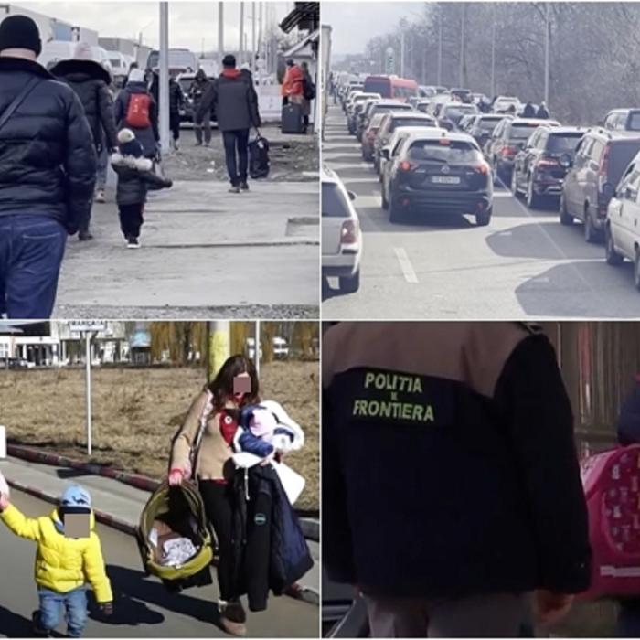 Peste 70 000 de ucraineni au intrat în România de la începutul războiului