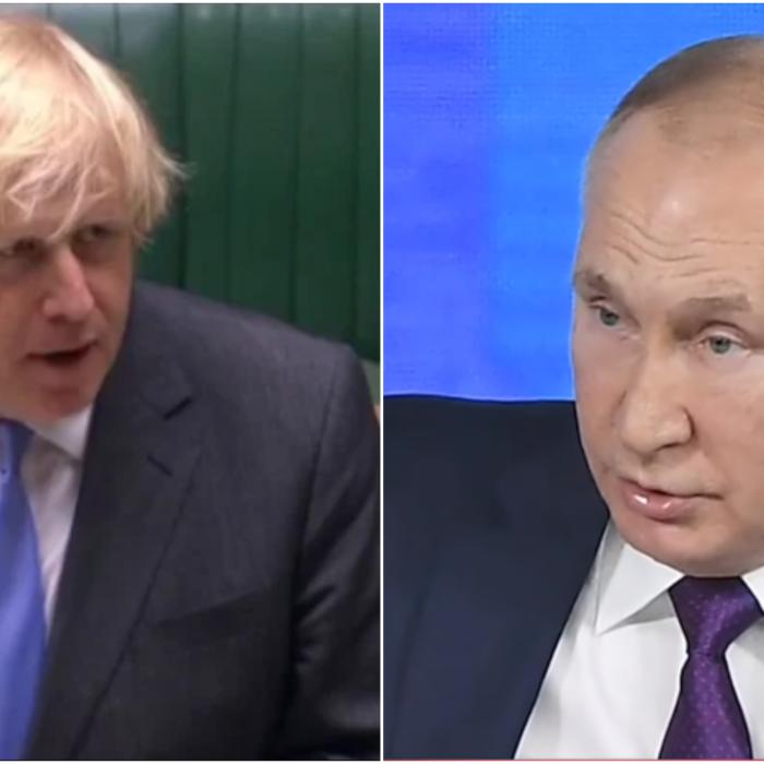 Boris Johnson: "Putin va eșua". Premierul britanic califică atacul rusesc asupra Ucrainei drept o crimă de război
