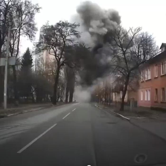 Rachetele trase asupra bazei din Iavoriv, lansate de bombardiere din spaţiul aerian rusesc