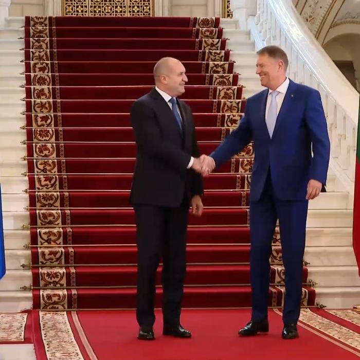 Preşedintele Bulgariei, primit la Palatul Cotroceni
