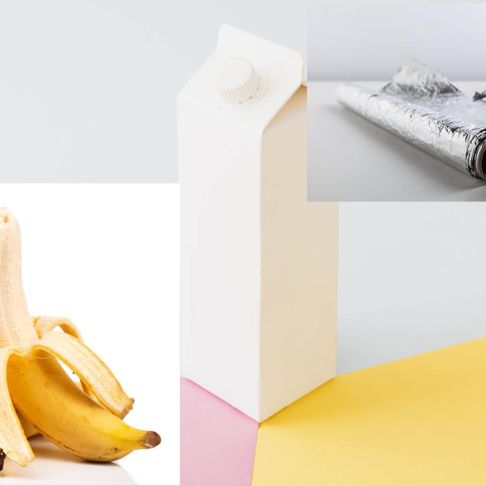 Obiectele pe care le-ai folosit eronat fără să știi: Toți facem aceste greșeli cu folia de aluminiu, cutia cu lapte sau bananele - FOTO