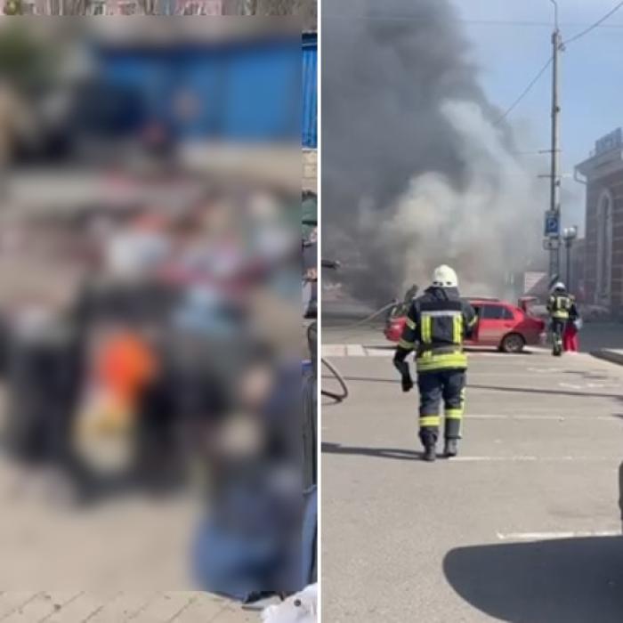 Masacru în gara Kramatorsk, bombardată de ruși cu rachete: cel puțin 30 de morți și 100 de răniți. Civilii așteptau trenul să plece