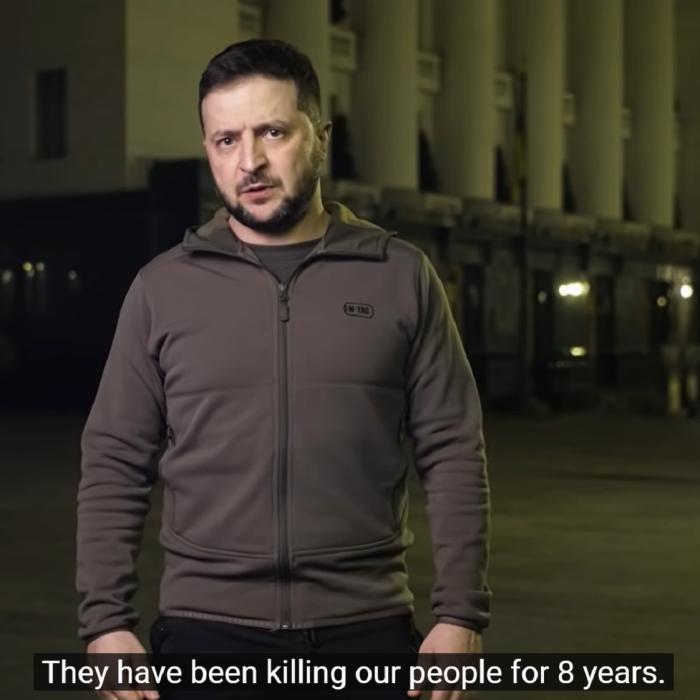 Preşedintele Volodimir Zelenski a mulţumit poporului ucrainean pentru cele 50 de zile de rezistenţă. VIDEO