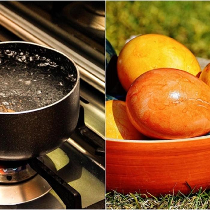 Pune oțet când fierbi ouăle pentru a le vopsi de Paște. Cele mai bune trucuri ca să îți iasă cele mai frumoase ouă!