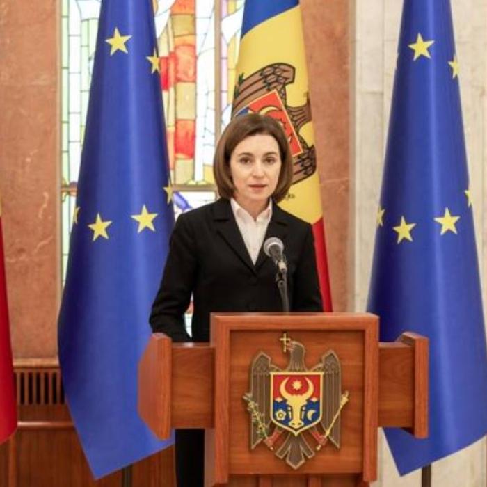 Maia Sandu, ţinta unor atacuri de la Moscova după interzicerea simbolului ''Z'' al invaziei ruse în Ucraina
