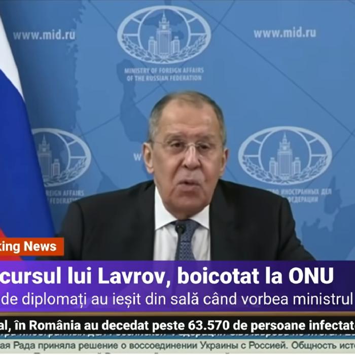 Lavrov spune că NATO şi UE au cedat în faţa dominaţiei SUA: „S-au resemnat cu faptul că 'stăpânul casei' este la Washington“