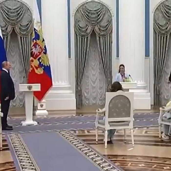 Sportivă rusă, discurs care a provocat indignarea, chiar în faţa lui Vladimir Putin - VIDEO
