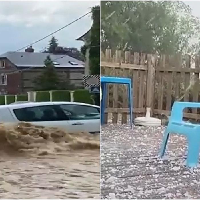 Vreme extremă în Europa. Furtunile deosebit de violente au adus spaima, iar incendiile au făcut ravagii