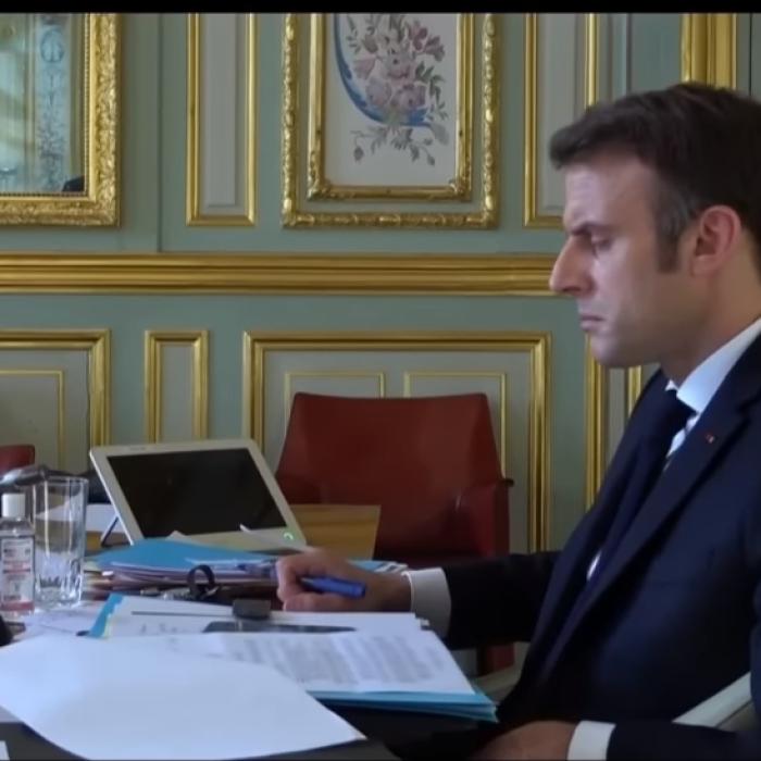 Dialog incredibil între Macron și Putin, cu 4 zile înainte să înceapă războiul: "Care sunt intențiile tale?" / "Mă duc să joc hochei pe gheaţă" - VIDEO